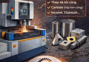Cắt dây có gia công được vật liệu siêu cứng không?