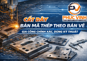 Cắt dây bản mã thép theo bản vẽ là gì?