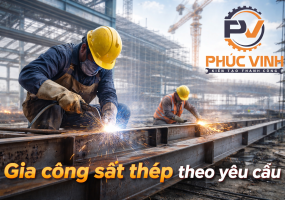 Gia công sắt thép theo yêu cầu cho công trình – Giải pháp bền vững, đúng kỹ thuật