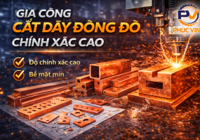 Gia Công Cắt Dây Đồng Đỏ – Giải Pháp Chính Xác Cao Cho Chi Tiết Dẫn Điện
