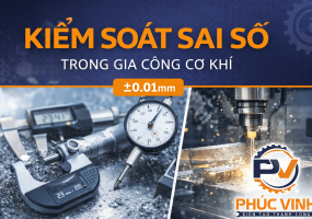 Sai số trong gia công cơ khí và cách kiểm soát hiệu quả
