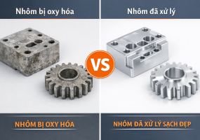 Gia công nhôm có bị oxy hóa không? Cách xử lý bề mặt