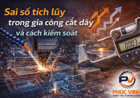 Sai số tích lũy trong gia công cắt dây là gì? Nguyên nhân và cách kiểm soát hiệu quả