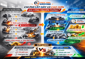 Chi Phí Cắt Dây Có Cao Hơn Gia Công Truyền Thống?