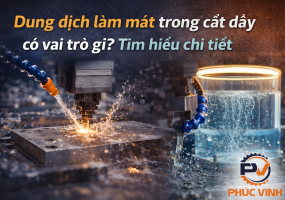 Dung dịch làm mát trong cắt dây có vai trò gì?