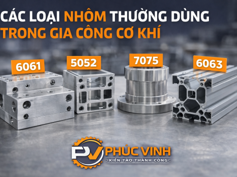 Các loại nhôm thường dùng trong gia công cơ khí hiện nay