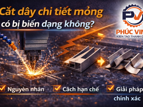 Cắt Dây Chi Tiết Mỏng Có Bị Biến Dạng Không?