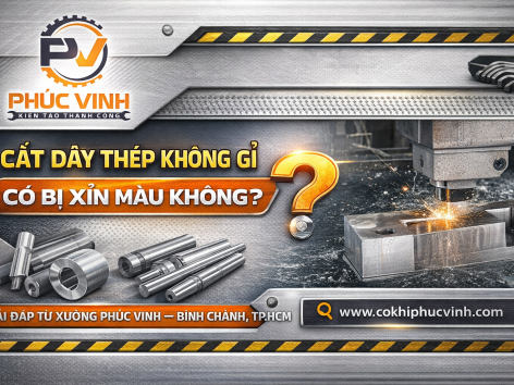 Cắt Dây Thép Không Gỉ Có Bị Xỉn Màu Không?