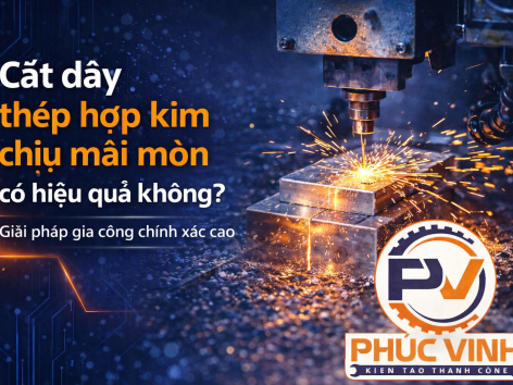 Cắt dây thép hợp kim chịu mài mòn có hiệu quả không? Giải pháp gia công chính xác cao