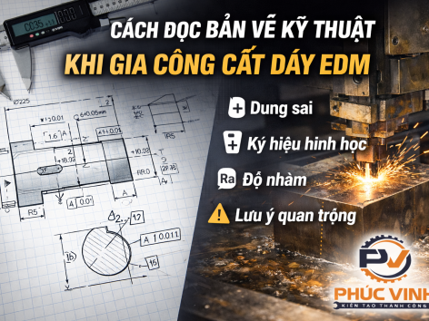 Cách Đọc Bản Vẽ Kỹ Thuật Khi Gia Công Cắt Dây