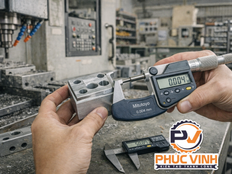 Độ chính xác khi gia công nhôm CNC là bao nhiêu?