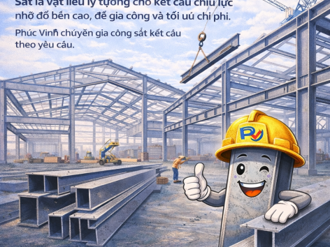 Ưu điểm của sắt trong các kết cấu chịu lực – Vì sao công trình nào cũng cần?