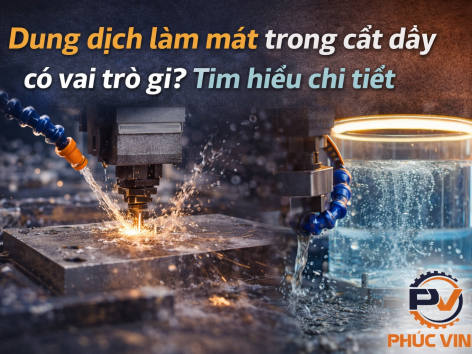Dung dịch làm mát trong cắt dây có vai trò gì?