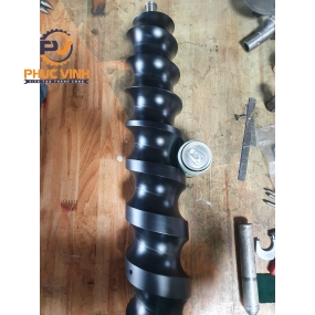 Gia Công Phay CNC 4 axis Trục Vít Nhựa Tải Lon Nhôm